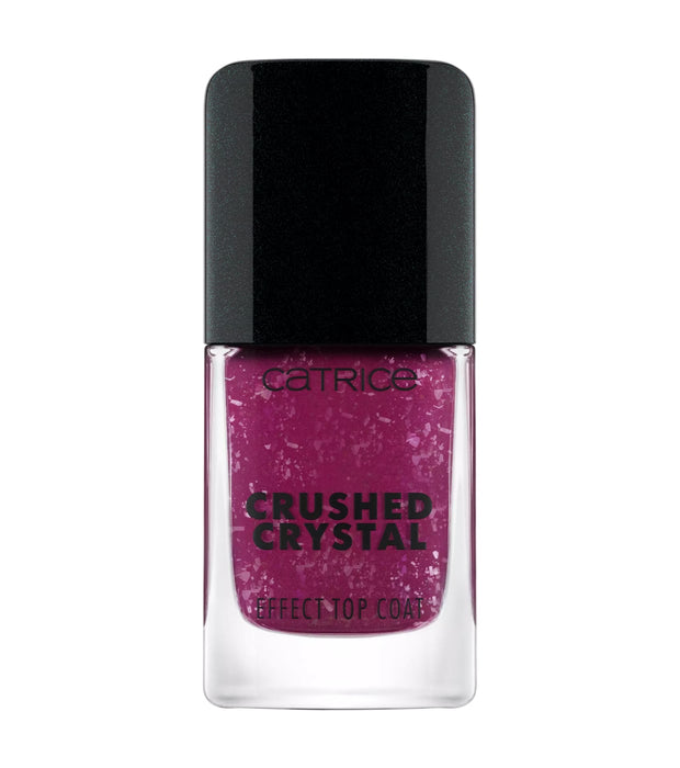 Lac de unghii Catrice Crushed Crystal, strat superior, nuanța 010 Ametist, 10.5 ml