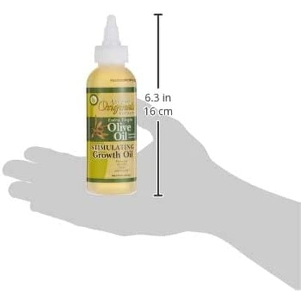 Ulei de păr Ultimate Organic, Ulei de Măsline Extra Virgin Stimulating Growth Oil, 118ml