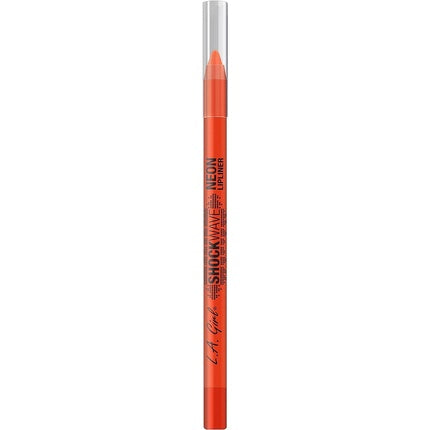 Creion contur buze L.A. Girl Shockwave Neon, nuanța Outrage, 0.04 oz