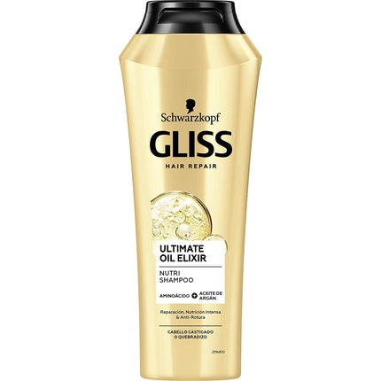 Șampon Schwarzkopf Gliss – Ultimate Oil Elixir, Păr Fragil sau Deteriorat, 452 g