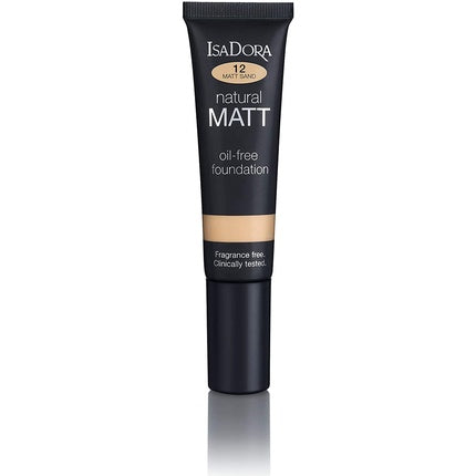 Fond de ten, Isadora, Natural Matt, 35 ml, nuanta 12 Sand