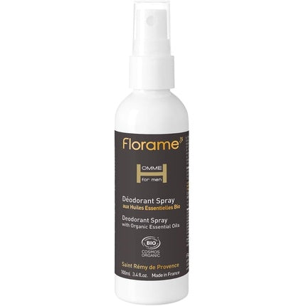 Spray Deodorant Florame pentru Bărbați, Organic, 100ml