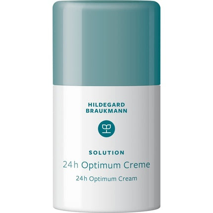 Crema facială Hildegard Braukmann Solution 24h Optimum, 50ml, alb și turcoaz