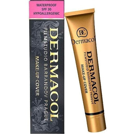 Fond de ten lichid, Dermacol Dc, cu acoperire completă, SPF 30, 30g, nuanța 213