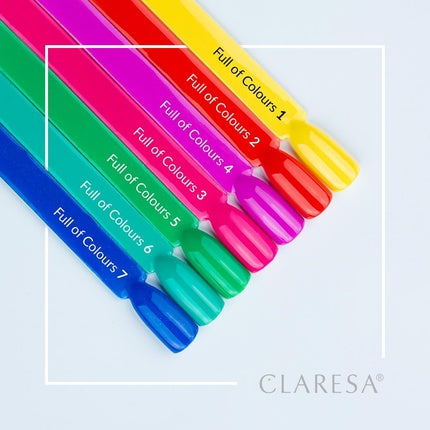 Lac unghii hibrid Claresa, Full Of Colours No. 7, 5g