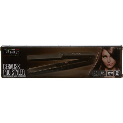 Placă de îndreptat părul, Iditalian Ceraliss Pro Styler, negru