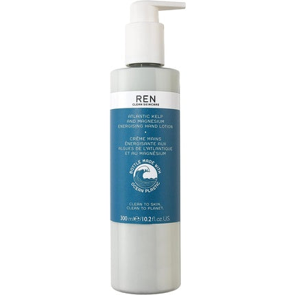 Cremă de mâini, REN, Atlantic Kelp și Magneziu, 300 ml