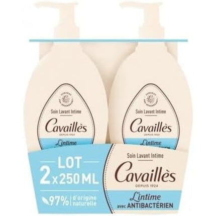 Pachet 2x Gel Lavant Intim, Rogé Cavaillès, Antibacterian, 250ml