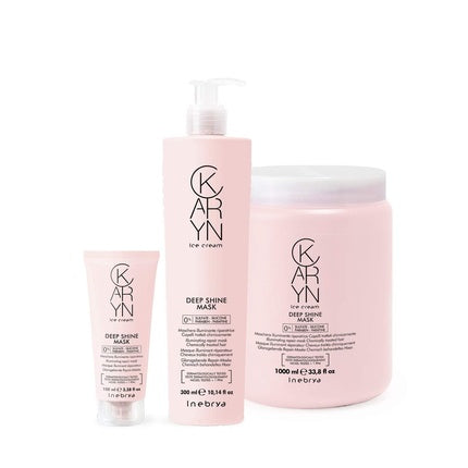 Mască păr, Inebrya, Karyn Deep Shine, roz, 300ml