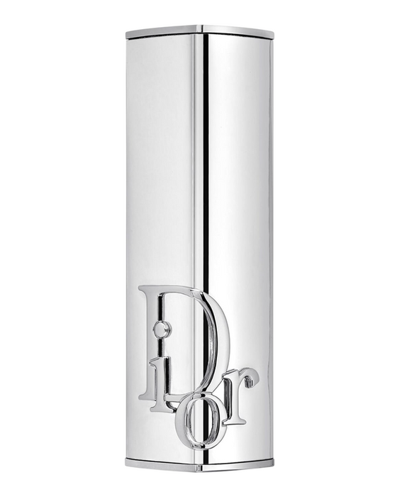 Carcasă pentru ruj Christian Dior Addict, metalică, argintie