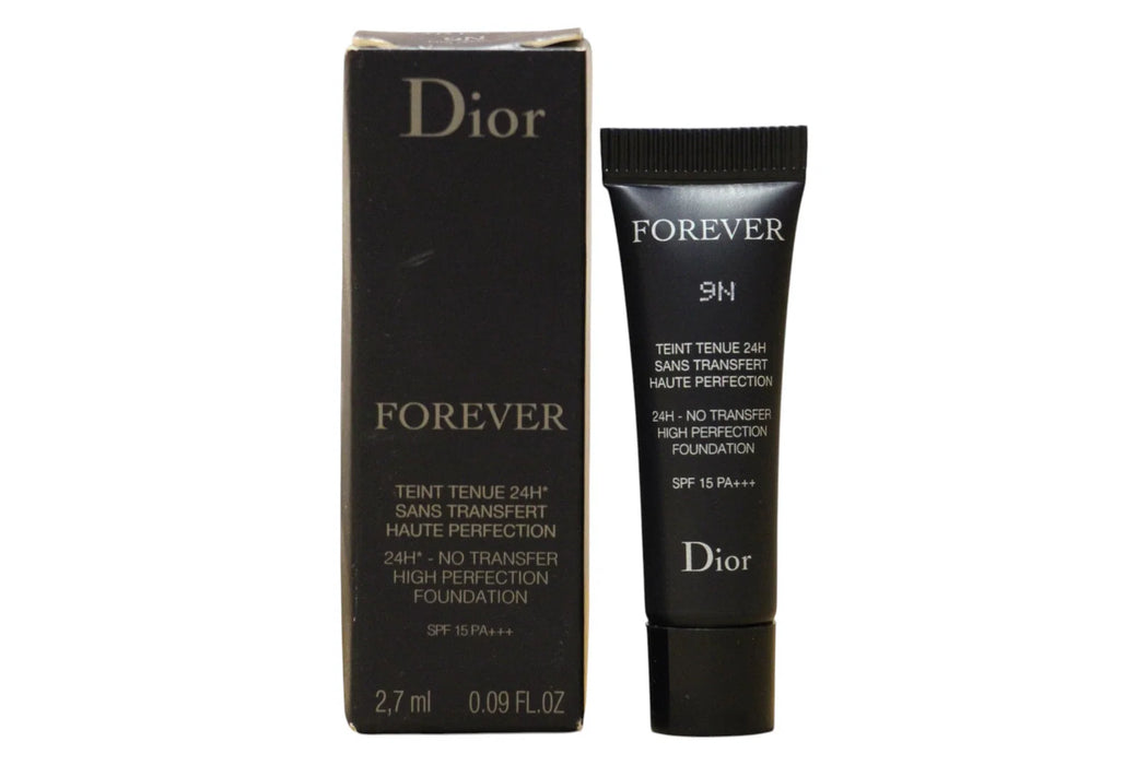 Fond de ten lichid Christian Dior Dior Forever, acoperire completă, nuanța 9N Neutru, SPF 15, 2,7 ml