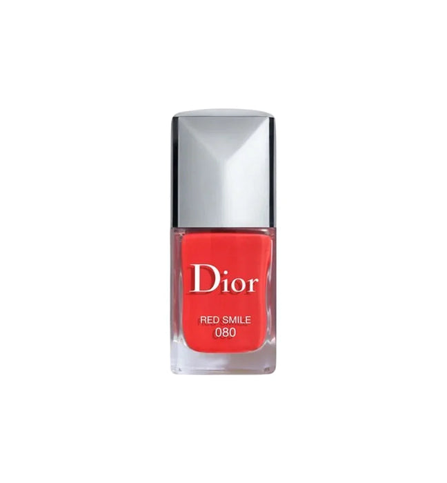 Lac de unghii Christian Dior Vernis, efect de gel, nuanța 080 Red Smile, 10 ml
