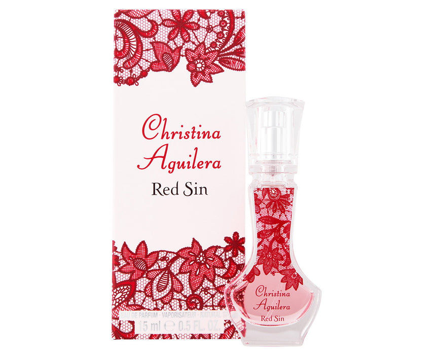 Apă de parfum Christina Aguilera Red Sin, pentru femei, miniatură 15 ml
