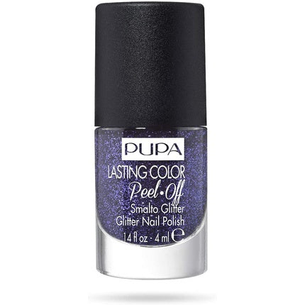 Smalto de unghii Pupa Lasting Color Peel-Off Violet, 4 ml