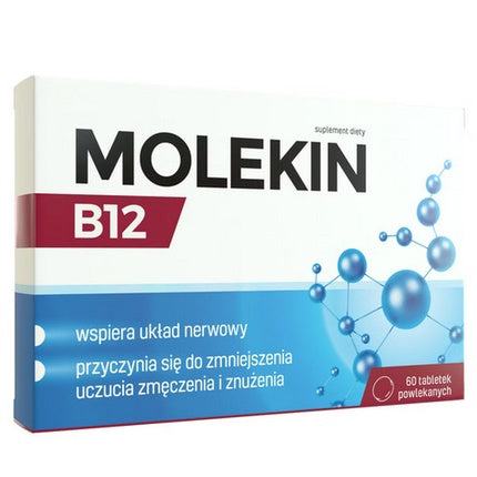 Tablete Vitamina B12, Molekin, Natur Produkt Pharma, 60 bucăți