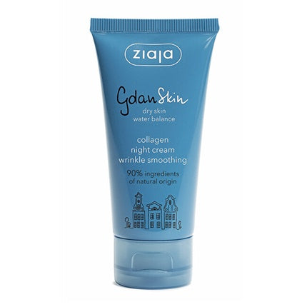 Cremă de noapte Gdanskin cu colagen, 50 ml