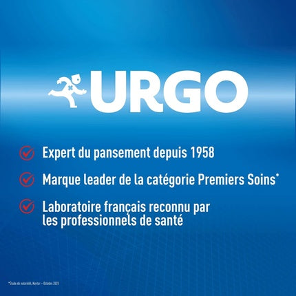 Urgo Stretchy Non-Stick Plasters Box of 30 - Pansement elastic non adeziv, mărime medie și mare, cutie 30 bucăți