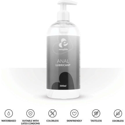 Lubrifiant pe bază de apă, Easyglide, 500ml, compatibil latex