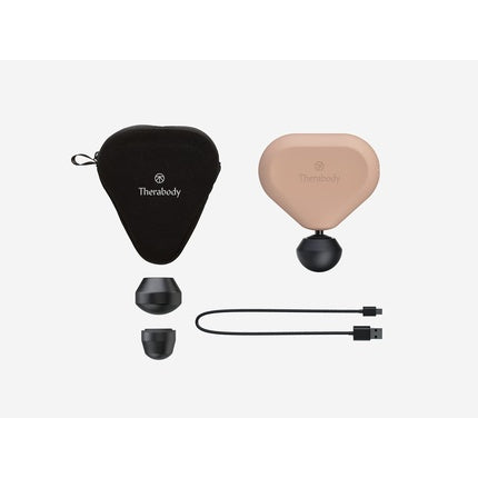 Masaj electric, Theragun Mini 2.0, portabil, Desert Rose