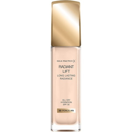 Fond de ten, Max Factor, Radiant Lift, SPF30, 30 Porcelain, 30ml