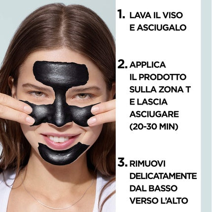 Masca Peel-Off pentru Puncte Negre si Zona T, Garnier, 80g