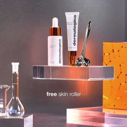 Serum Vitamina C, Dermalogica Biolumin-C, Îngrijire ten, kit alb