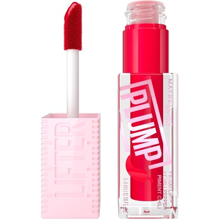 Luciu de buze, Maybelline New York, Lifter Plump, 004 Red Flag