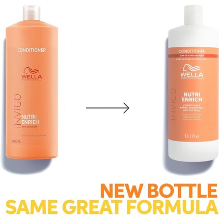 Balsam Wella Invigo Nutri-Enrich pentru Păr Uscat și Deteriorat 1L