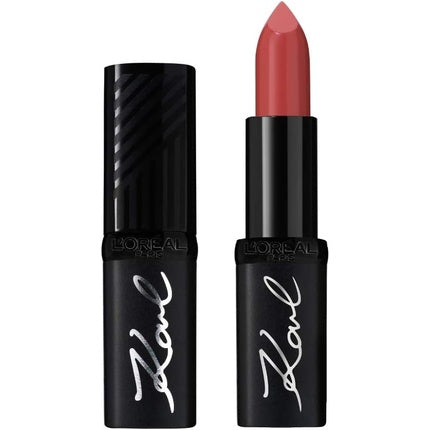 Baton de buze L'Oréal Paris Karl Lagerfeld Contemporary, culoare roșu-portocaliu