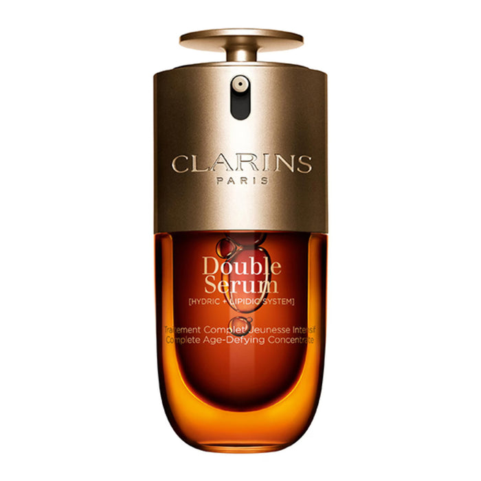 Ser de față Clarins Double Serum, antiîmbătrânire, pentru utilizare zilnică, 30 ml