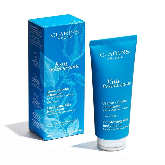 Cremă de corp Clarins Eau Ressourcante, hrănitoare, parfumată, 200 ml