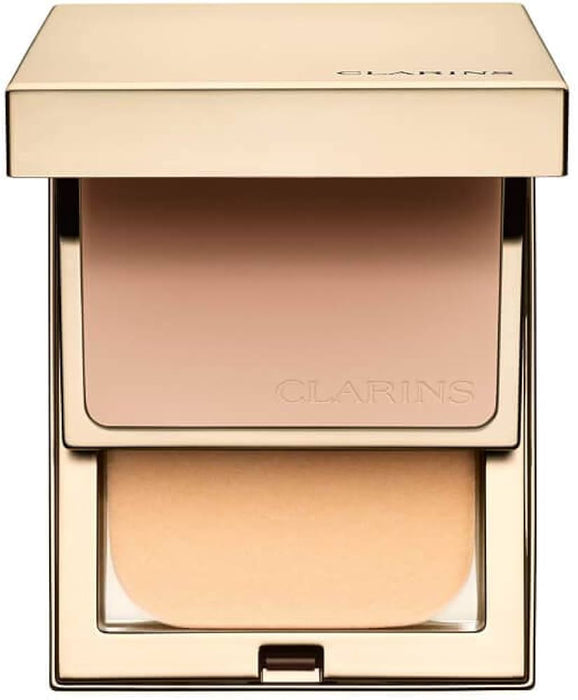 Fond de ten compact Clarins Everlasting Cushion, acoperire medie, nuanța 112 Amber, SPF 50, 13 g, tester