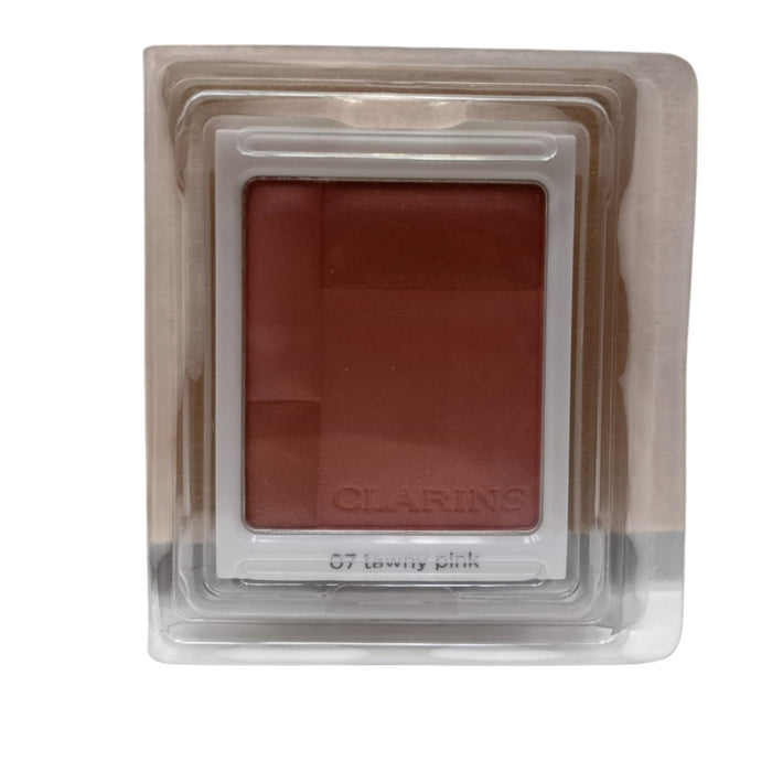 Fard de obraz compact Clarins Prodige, nuanța 07 Lovely Pink, cu efect de strălucire, 7.5 g, tester