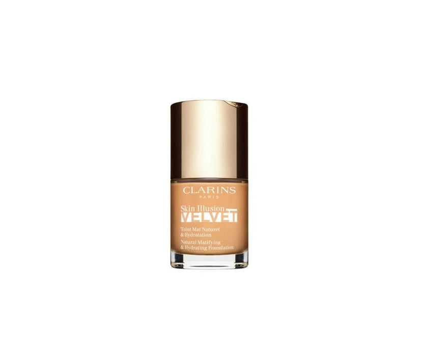 Fond de ten lichid Clarins Skin Illusion Velvet, matifiant, nuanța 112,5W, 30 ml