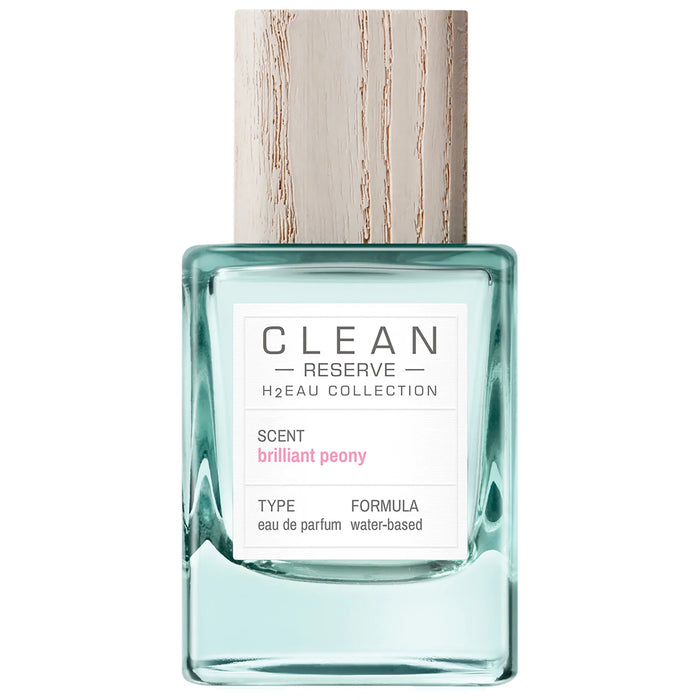 Apă de parfum Clean H2Eau Brilliant Peony, unisex, pe bază de apă, 50 ml