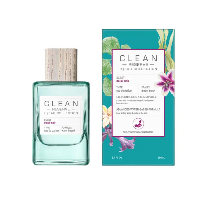 Apă de parfum Clean H2Eau Musk Noir, unisex, 100 ml