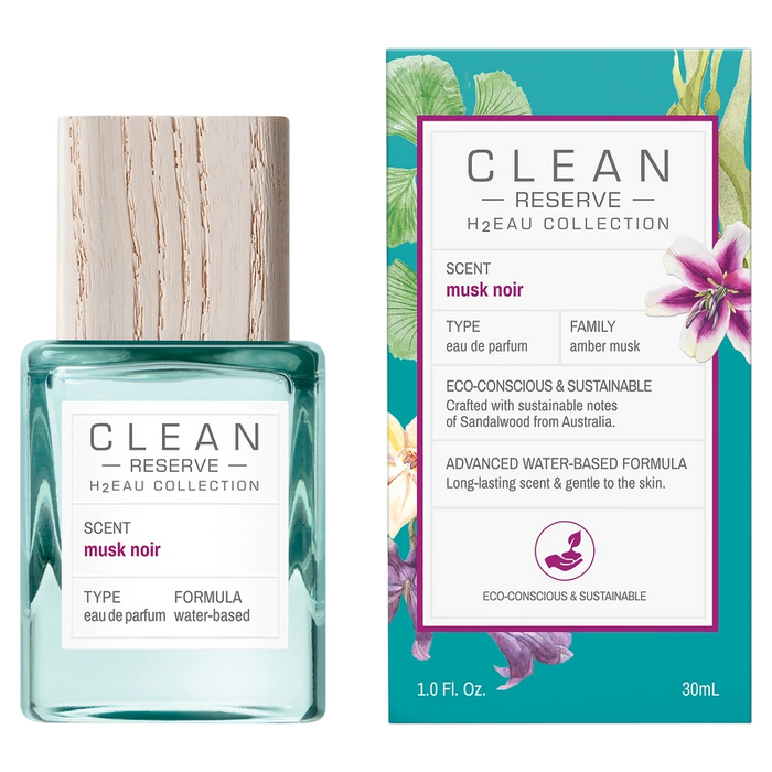 Apă de parfum Clean H2Eau Musk Noir, unisex, 30 ml