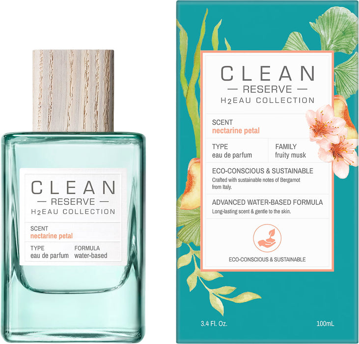 Apă de parfum Clean H2Eau Nectarine Petal, pentru femei, 100 ml