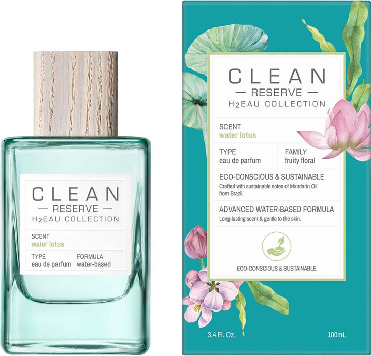 Apă de parfum Clean H2Eau Water Lotus, formulă pe bază de apă, 100 ml