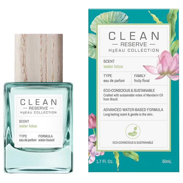 Apă de parfum Clean H2Eau Water Lotus, unisex, 50 ml