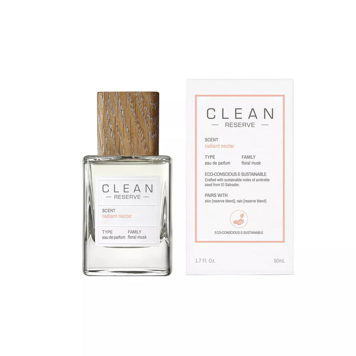 Apă de parfum Clean Reserve Radiant Nectar, unisex, reumplibilă, 50 ml