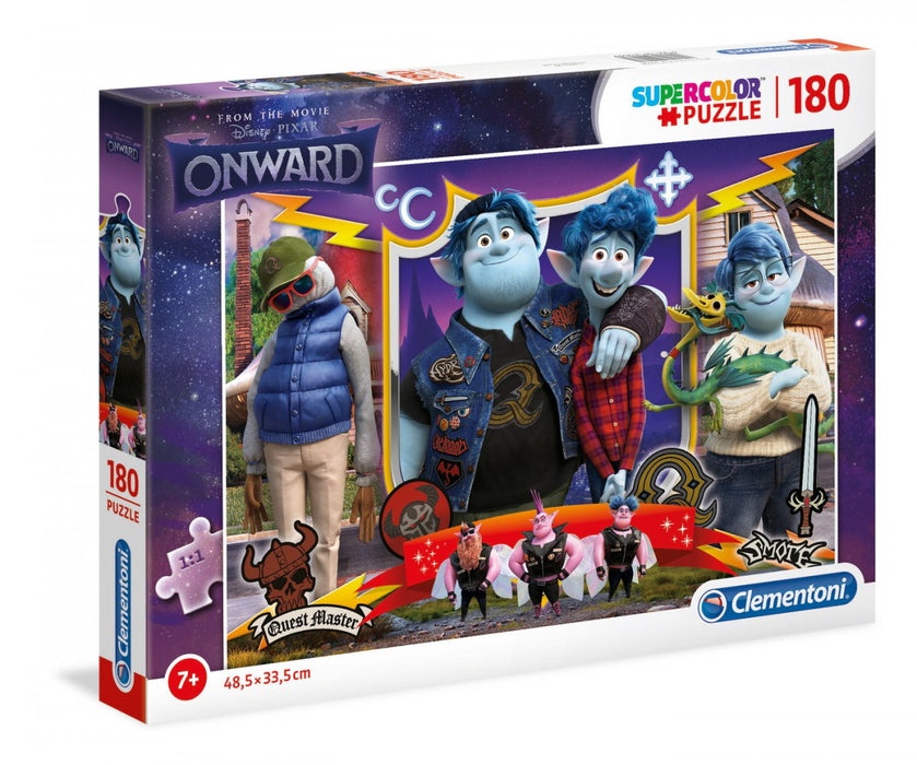 Puzzle Clementoni SuperColor Onward, 180 de piese, 48,5 x 33,5 cm, 7+ ani