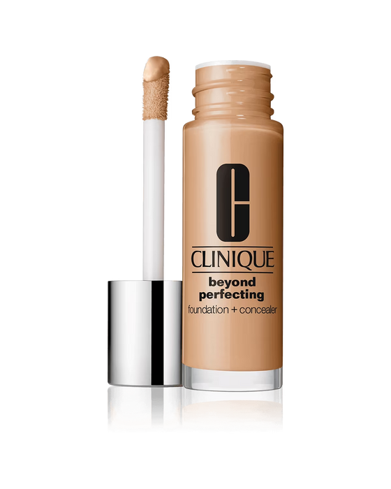 Fond de ten lichid și corector 2-în-1 Clinique Beyond Perfecting, finisaj mat, fără parabeni, nuanța CN 70 Vanilla, 30 ml, tester