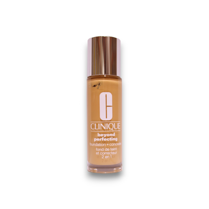 Fond de ten lichid și corector 2-în-1 Clinique Beyond Perfecting, finisaj mat, fără parabeni, nuanța 48 Ovăz, 30 ml