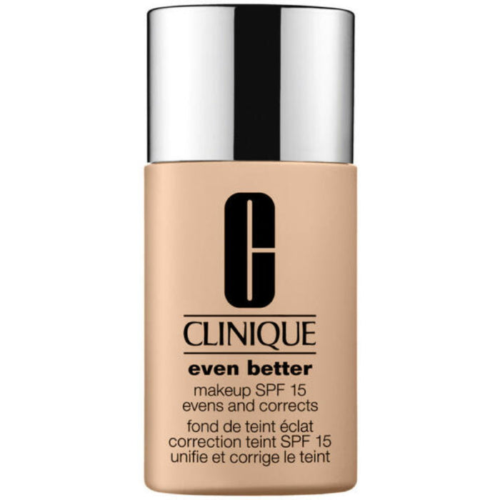 Fond de ten lichid Clinique Even Better, hidratant, fără parabeni, nuanța Chihlimbar, SPF 15, 30 ml