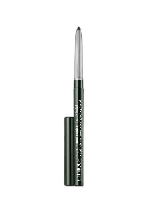 Creion de ochi kajal Clinique High Impact - Custom Black, rezistent la apă, nuanța 03 Verde închis, 0,28 g, tester