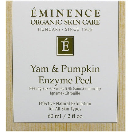 Eminence Yam and Pumpkin Enzyme Peel, Tratament facial peeling, 2oz