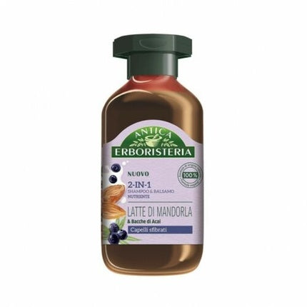Șampon 2-în-1, Ancient Herbal Shop, lapte de migdale și acai, 225ml
