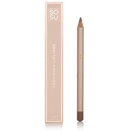 Sosu Cosmetics Precision Lipliner 14 G, Culoare Maro, Ambalaj Bej