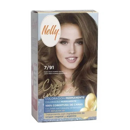 Nelly Creme Intense Tint, 791 Medium Blonde Ash Brown, 100g